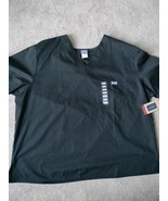Cherokee Scrub Shirt Workwear NWT Men&#39;s 3XL Black V-Neck  Top Authentic ... - £11.66 GBP