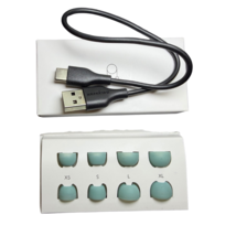 Original Silicone Ear Tips &amp; Cable Set Soundcore Sport X20 Green (XS, S,... - $9.89