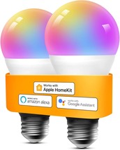 Refoss Smart Bulbs: A19 Led Bulb, E26 Fitting, 2700K-6500K, And Google H... - £25.13 GBP