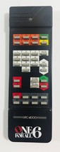 Genuine One For All 6 TV VCR Cable Remote Control URC-4000 - $8.69