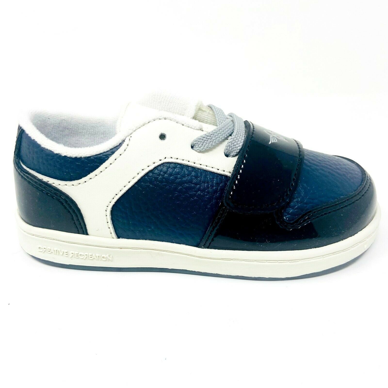 Creative Recreation Cesario Lo Black Vintage Grey Navy Toddler Casual Sneakers