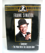 Frank Sinatra 2 DVD Set Suddenly / The Man With The Golden Arm Brand New... - $147.77 MXN