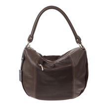 ARCADIA Italian Made Natural Brown Leather Authentic Designer Hobo Bag Handbag - £396.01 GBP