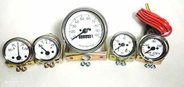 Willys Mb Jeep Fd Cj Mb Gpw CJ2A CJ3A And Early CJ3B Gauges Kit -Speedometer 100 - £45.40 GBP