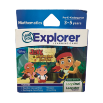 NIP LeapFrog Explorer Jake and the Neverland Pirates Learning Game Math - $15.83