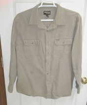 Gander Guide Series XL Long Sleeve Shirt Very Heavy Cotton - Almost Canvas - $11.98