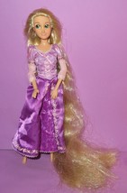 Disney Store Tangled Rapunzel Classic Original Long Hair Tinsel 2010 12&quot; - £39.84 GBP