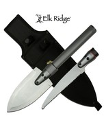 Survival Entrenching Tool with Spear &amp; Saw Blade Heads + Compass &amp; Nylon... - €55,08 EUR