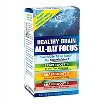 Applied Nutrition - Healthy Brain All Day Focus - 50 Tablets Exp 08/2024 - £14.23 GBP