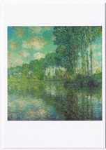 Postcard Claude Monet Poplars On The Epte 4 x 6 - $3.66