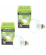 XYZReptiles UVA Reptile Heat Lamp 75 Watt Bulb Basking Light (2 Pack Bulbs) - £12.57 GBP
