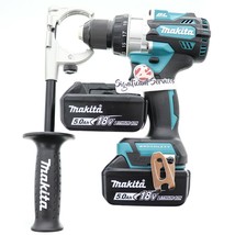 New Makita XPH14Z 18V Li‑Ion Brushless 1/2&quot; Hammer Driver Drill 5.0 Ah B... - £164.80 GBP