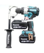 New Makita XPH14Z 18V Li‑Ion Brushless 1/2&quot; Hammer Driver Drill 5.0 Ah B... - £166.95 GBP