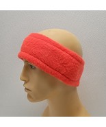 Vintage Maureen Of The Mews Ski Headband Neon Orange / Pink Fleece - $391.61 MXN