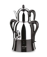 Korkmaz A341 Samovar Tea Maker TeaPot Turkish Electric Machine Semaver 220V - $4,589.91 MXN