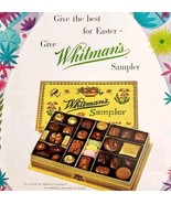 1962 Whitman Easter Chocolate Sampler Advertisement Holiday Candy HM2O - $41.35 CAD