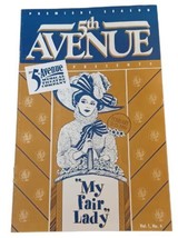 Vintage Playbill 5th Avenue Theatre Seattle 1990 My Fair Lady - $14.80