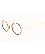 Oliver Peoples G. Ponti-2 1292T 6760 Brushed Brass / Brown Eyeglasses + clip - $342.02