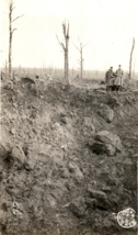 WWI American Soldiers Argonne Shell Crater Battlefield RPPC Postcard World War 1 - £14.79 GBP