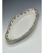 T&amp;V Limoges France Floral Open Butter Dish or Trinket Bread Dish - $35.29 CAD