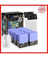 Ultimate Card Protector Set: 400 Hard Plastic and Clear Sleeves for Coll... - $48.19 CAD