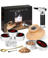 TYRSEN Cocktail Smoker Set, Cocktail Smoker Kit with Torch, Old Fashione... - £16.11 GBP