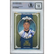 Aramis Ramirez Pittsburgh Pirates Signed 2005 Diamond Kings 420 BGS Auto 10 Slab - £102.25 GBP