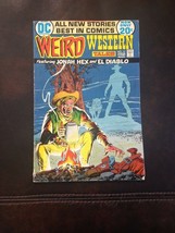 Weird Western Tales #13 Dc Western Comics Sept 1972 Jonah Hex &amp; El Diablo Vw Ad - £19.12 GBP