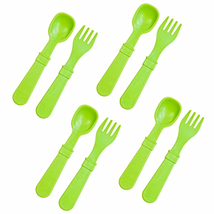Made in USA Toddler Forks and Spoons, Pack of 8 without Carrying Case - ... - £10.42 GBP