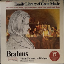 Johannes Brahms - Violin Concerto In D Major - Hungarian Dances (LP) (VG+) - £2.96 GBP