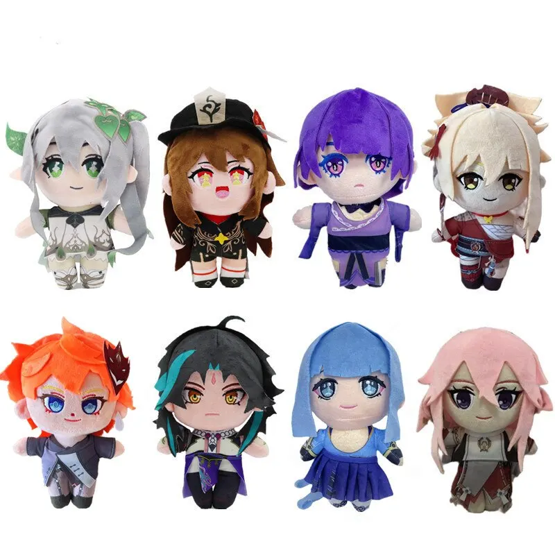 23cm Genshin Impact Project Cartoons Anime Game Character Stuffed Plush Doll - £13.55 GBP+