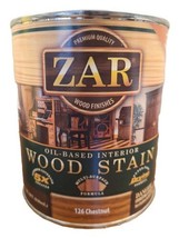 Zar 126 CHESTNUT QUART Oil Based Wood Stain Discontinued HTF - $87.07