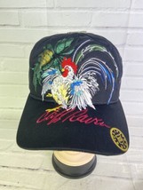 Cliff Raven Artwear Rooster Hardy Tattoo Embroidered Mesh Back Snapback Hat Cap - £27.37 GBP
