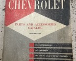 1933 1950 1957 1960 Chevrolet Parts Catalog Manual Corvette Pass Car-
sh... - £71.72 GBP