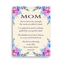 Express Your Love Gifts Mom Canvas Gift Mom Defined Art Print Meaningful Mom Gif - £83.79 GBP