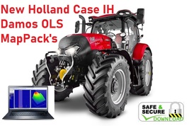 New Holland - Case IH Damos files mappacks package 1.38Gb - £78.84 GBP