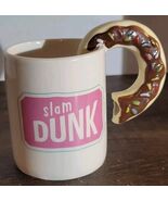 Slam Dunk &#39; Donut with Sprinkles Handle Hallmark Coffee Tea Mug - $26.48 CAD