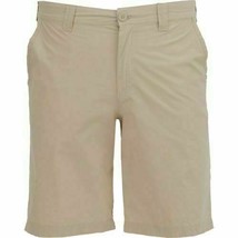 Columbia Men&#39;s Khaki Fossil Inseam 8 Washed Out Shorts (Retail: $40.00) - £14.38 GBP