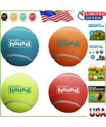 Engaging Large Squeaker Ballz Dog Toy - Perfect for All Breeds, Pack of 4 - $29.22 CAD