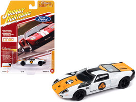 2005 Ford GT #4 White with Orange and Black Stripes &quot;Classic Gold Collection&quot; 20 - £15.28 GBP