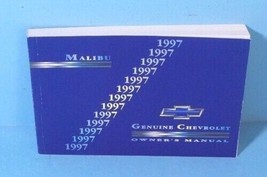 1997 Chevy Malibu Sedan LS Owners Manual 97 Chevrolet 100% OEM! Guide Bo... - $9.47