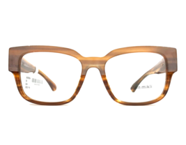 Alain Mikli Eyeglasses Frames A03504 004 Striped Havana Oversized 53-18-145 - £224.86 GBP