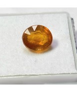 Natural Yellow Sapphire Gemstone, This is a visual representation of a J... - $49.57 CAD