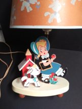 The Dolly Toy Co Mary Had A Little Lamb Nursery Room Night Lamp w/ Shade... - £235.08 GBP