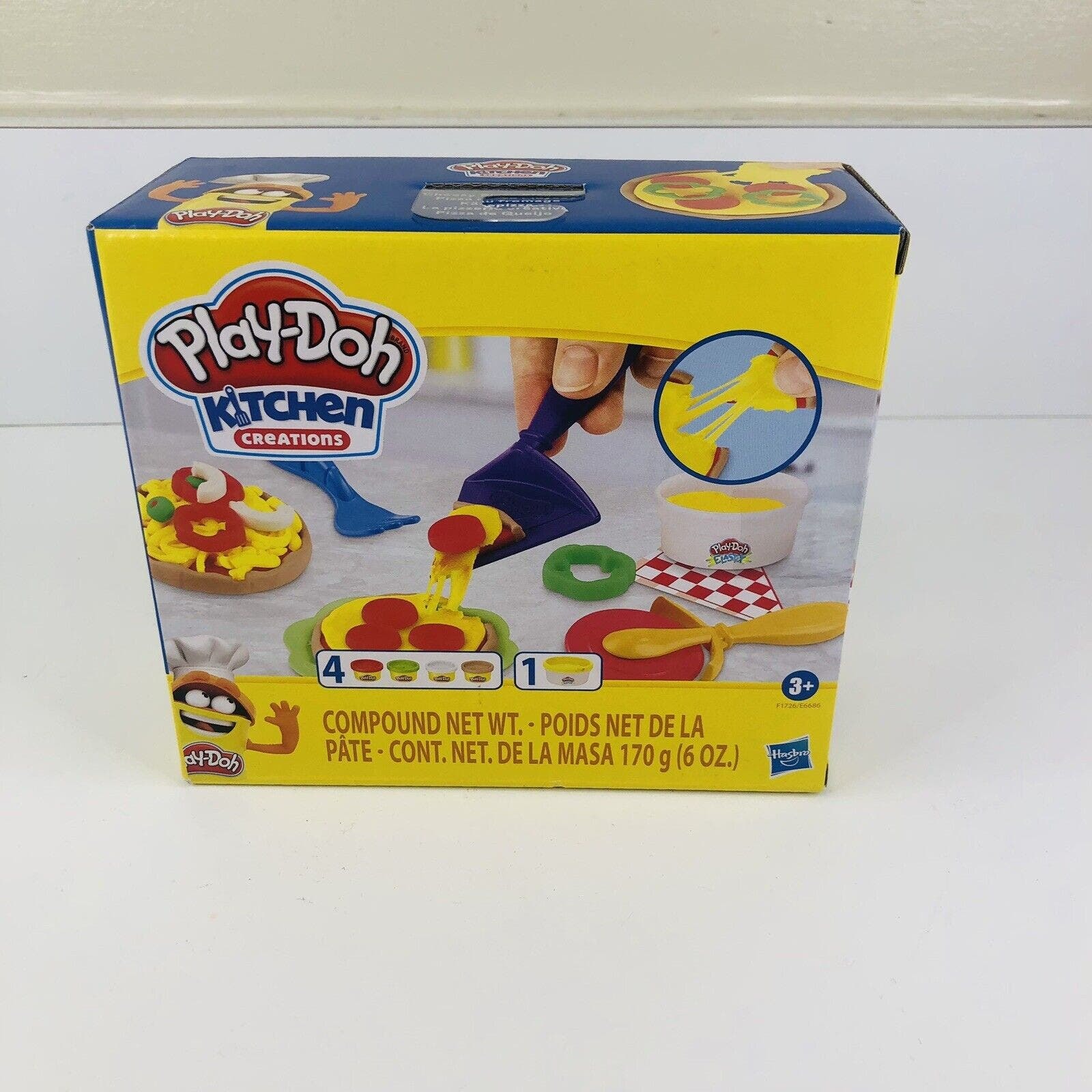 Play-Doh Kitchen Creations Pizza Party Fiesta Kids Playset Clay Dough Hasbro New - $8.06