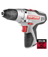 CRAFTSMAN NEXTEC 320.10003 11812 12V 3/8 DRILL DRIVER HIGH TORQUE - BARE... - $109.98