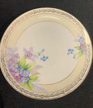 Vintage Nippon Hand Painted Plate 6.25” - $6.20