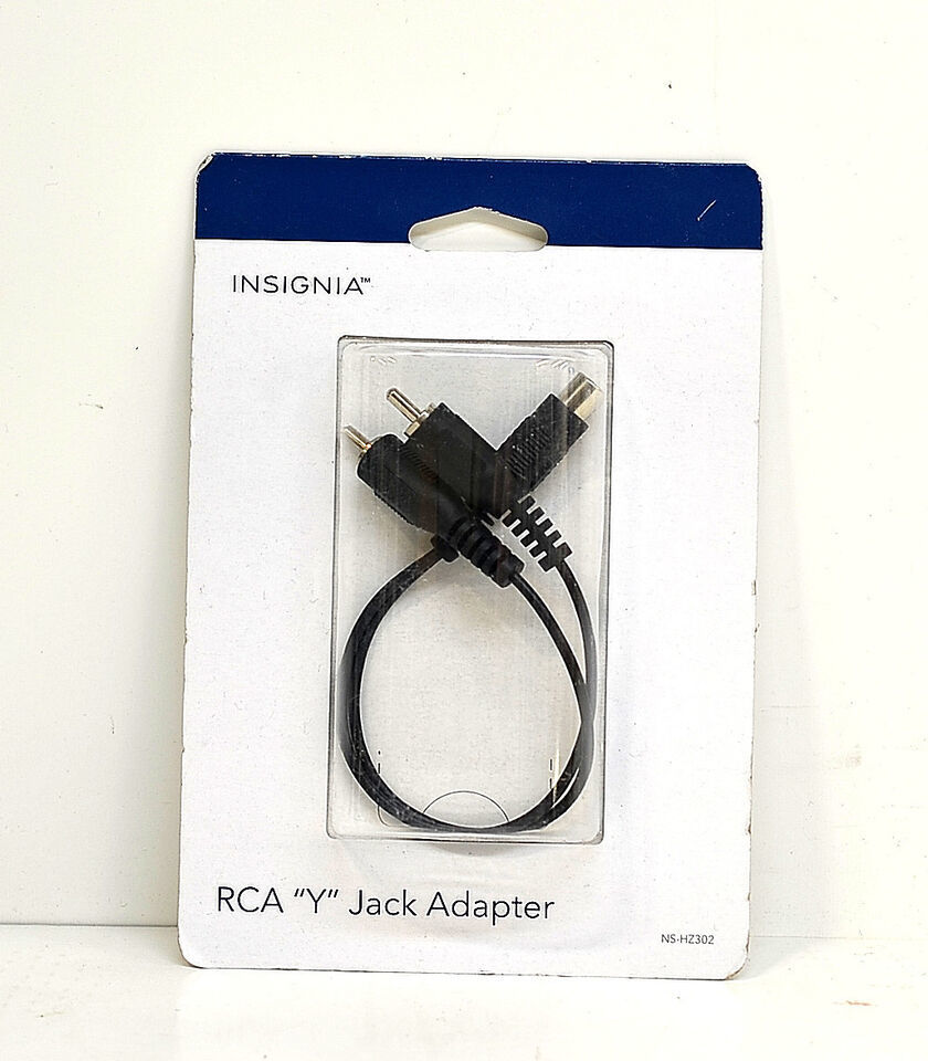 -INSIGNIA RCA &quot;Y&quot; JACK Adapter NS-HZ302 - $1.93