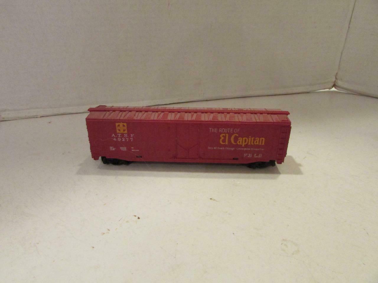 HO TRAINS - TYCO- EL CAPITAN REEFER - GOOD- W79 - $3.13