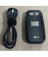 LG 441G Black Wireless Flip Phone - Tested &amp; Works - €12,75 EUR